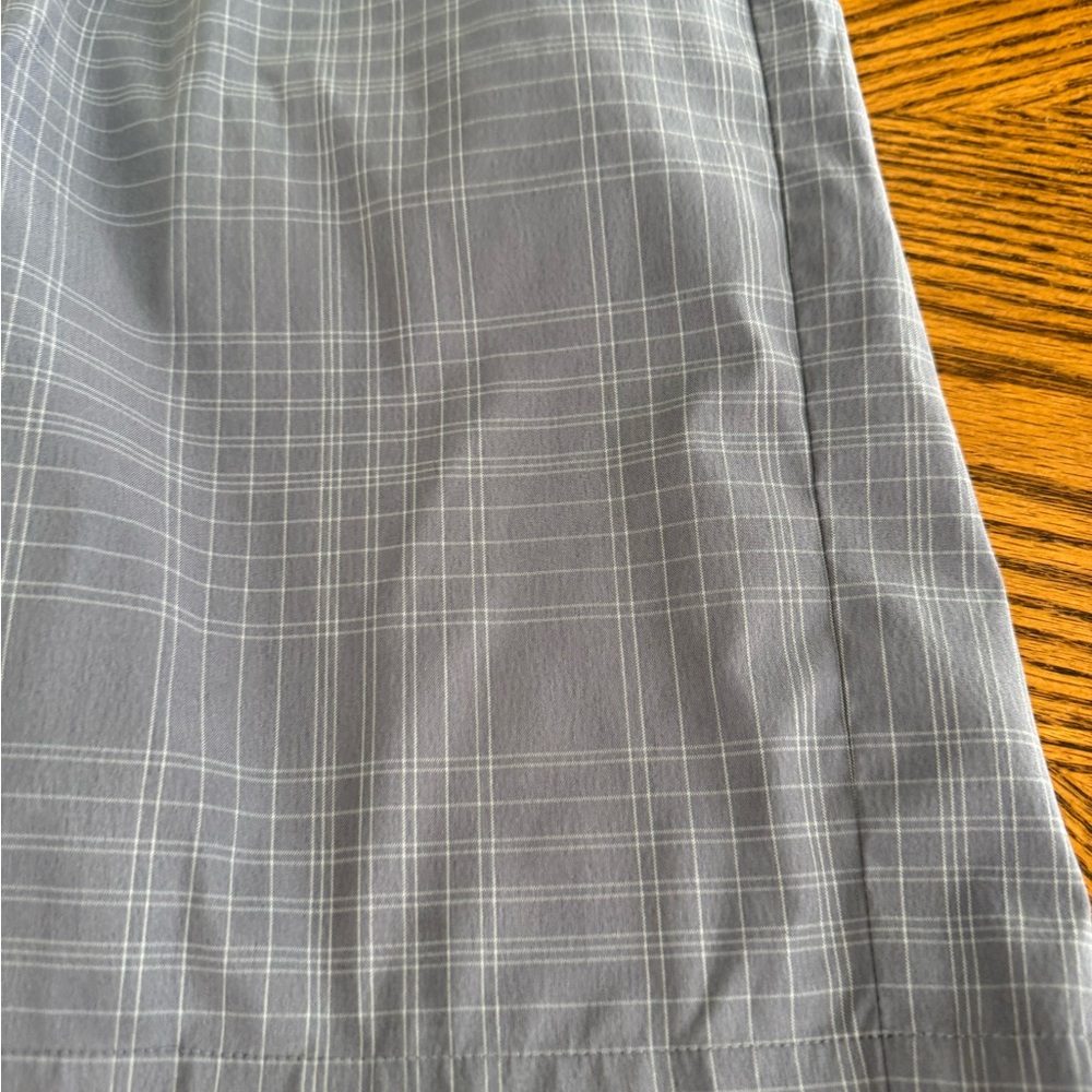 Slazenger Men's Gray Checkered Performance. Shorts - Picture 2 of 6